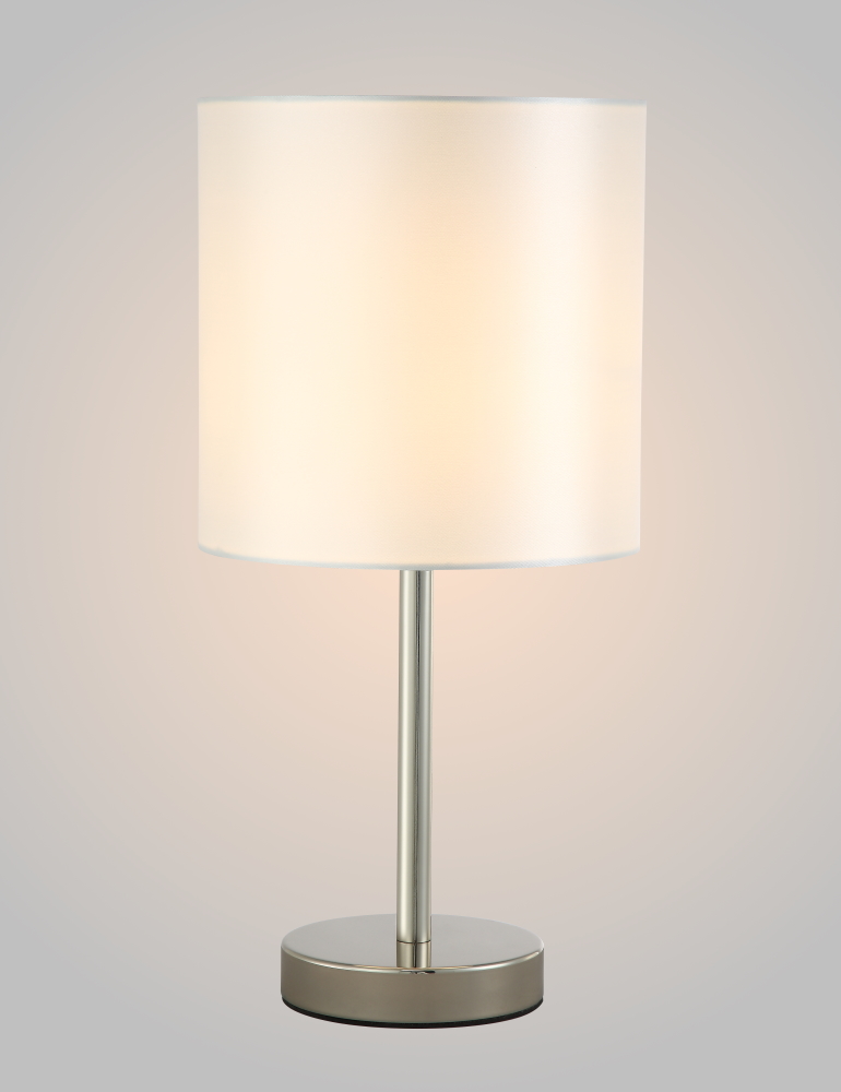 Настольная лампа Crystal Lux SERGIO LG1 NICKEL фото